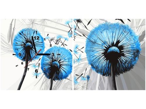 80 40CM 2 ELEM ZEGAR OBRAZ DMUCHAWCE BŁĘKICIE NADRUK na Arena.pl