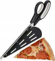 2 x NOŻYCE DO PIZZY 30CM Z POWIERZCHNIĄ DO SERWOWANIA ZINTEGROWANA ŁOPATKA