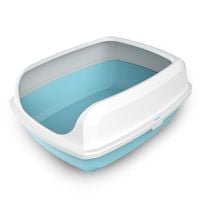 Kuweta LEO XL Wysoka - Blue. Zestaw z łopatką! Duża Wysoka ramka