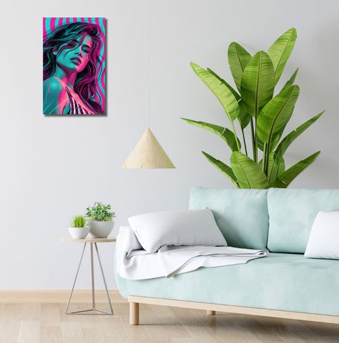 Obraz 30x50cm Neonowy Wzrok na Arena.pl