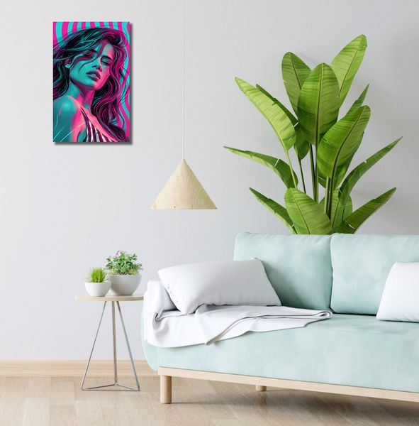 Obraz 30x50cm Neonowy Wzrok zdjęcie 2