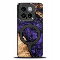 Etui Bewood Unique na Xiaomi 14 - Violet z MagSafe