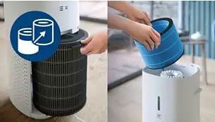 Filtr nawilżający NanoCloud do nawilżacza powietrza Philips FY3455/00 na Arena.pl