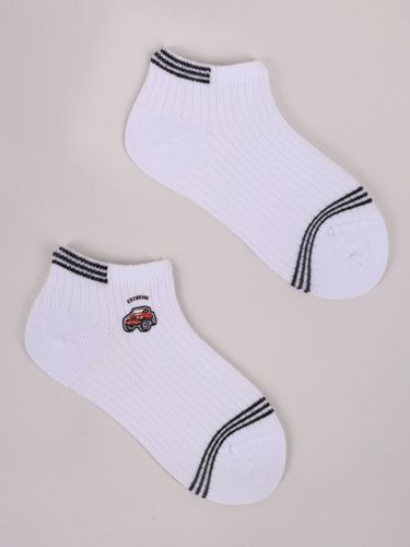 Skarpety stopki chłopięce dziecięce bawełniane autko 3PAK 27-30 YOCLUB na Arena.pl
