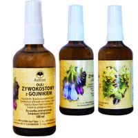 ASTRON OLEJ ŻYWOKOSTOWY Z GOJNIKIEM 100ml żywokost na BÓLE MIĘŚNI I STAWÓW