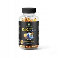 D3+K2 MK7 4000 + Czarnuszka |100 kaps| Zmęczenie, Kości, Odporność, Serce