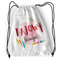 Plecak Dla Scenografa Sportowy Szkolny Worek Torba Z Nadrukiem Ze Zdjęciem