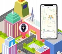 SMARTWATCH dla dziecka SIM PL LOKALIZATOR LBS