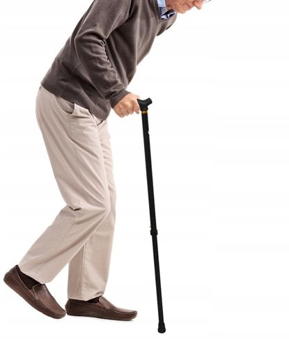 LEKKA LASKA INWALIDZKA Regulowana DLA SENIORA ORTOPEDYCZNA MOCNA ALUMINIOWA na Arena.pl