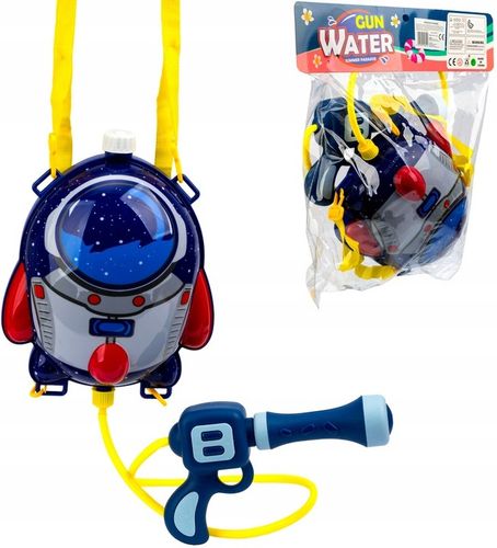 PISTOLET na wodę SIKAWKA Plecak wodny Śmigus dyngus BROŃ WODNA Z PLECAKIEM na Arena.pl
