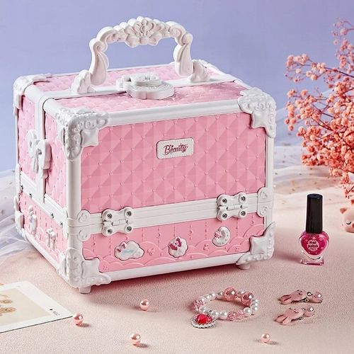 DUŻY ZESTAW KOSMETYKÓW DO MAKIJAŻU I PAZNOKCI MAKEUP DLA DZIECI PREZENT na Arena.pl