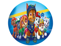 Opłatek na tort Psi Patrol