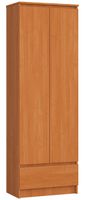 REGAŁ BIUROWY SZAFA R 60 cm CLP 1 SZUFLADA 2 DRZWI PK OLCHA