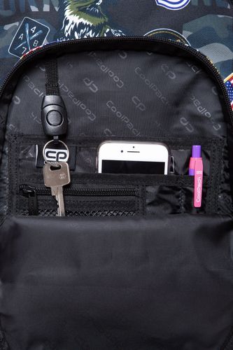 COOLPACK BASIC PLUS PLECAK MŁODZIEŻOWY MILITARY PATCHES 27L na Arena.pl