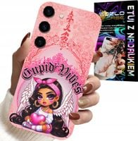 ETUI DO SAMSUNG GALAXY S23 PLUS - CUPID VIBES Z UROCZĄ ANIOŁKIEM PLECKI