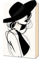 Obraz 30x50cm Uwikłana Elegancja