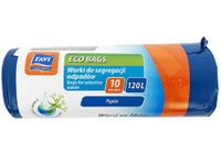 Worki na śmieci 120L Ravi na papier kolor (niebieski)
