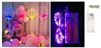 lampki 10szt  dekoracyjne na druciku 30 led 3m purpurowe (na baterie)