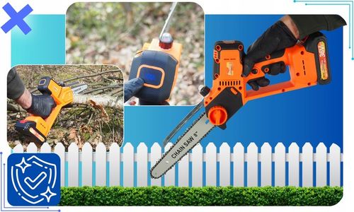 PIŁA AKUMULATOROWA ELEKTRYCZNA MINI 8" + DWA 2X AKUMULATORY 2.0Ah DO na Arena.pl