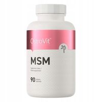 OstroVit MSM SIARKA ORGANICZNA 2000 mg 90 tabs ZDROWE STAWY KOŚCI