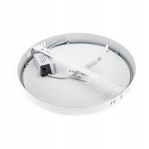 PANEL plafon sufitowy LED NATYNKOWY OKRĄGŁY 18W 1620lm Nie mruga CCD SLIM na Arena.pl