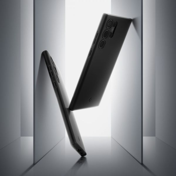 SPIGEN THIN FIT GALAXY S22 ULTRA BLACK zdjęcie 11