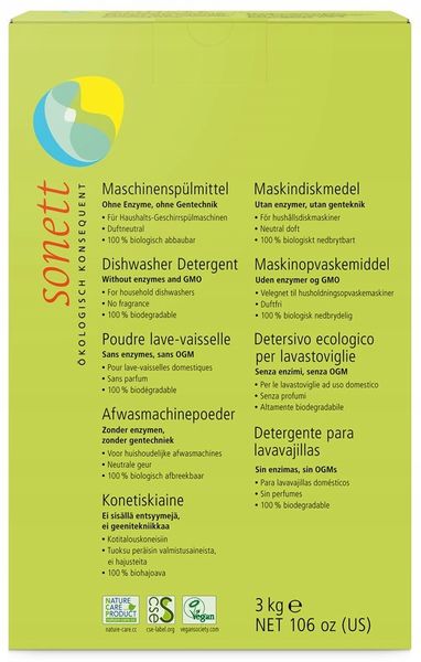 Sonett Proszek do zmywarki 3 kg zdjęcie 1