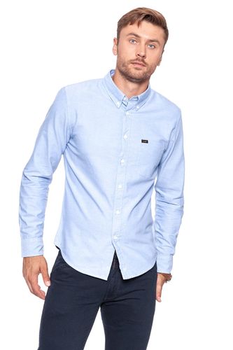 LEE SLIM BUTTON DOWN WORKWEAR BLUE L66VITSF L na Arena.pl