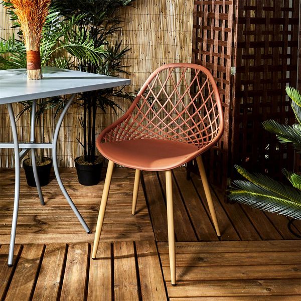 Krzesło Malaga terracotta zdjęcie 2