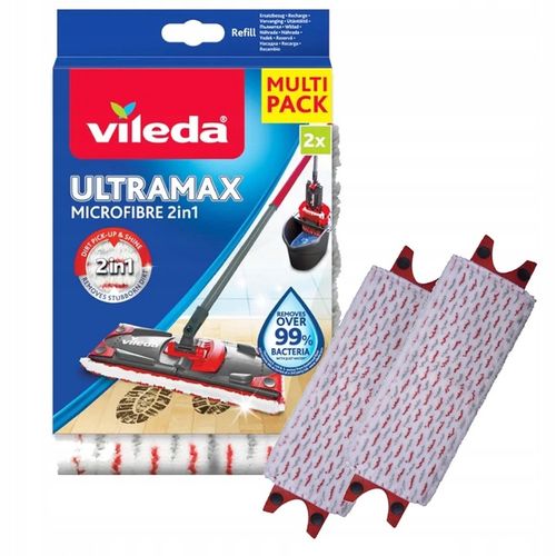 Vileda Wkład do Mopa ULTRAMAX ULTRAMAX TURBO MULTI-PACK 2 szt na Arena.pl