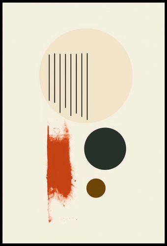 Plakat 61x90,5cm Symetryczna Struna na Arena.pl