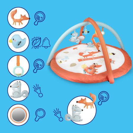 CANPOL 75/200 Mata edukacyjna FOX na Arena.pl