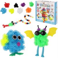 LT399 KREATYWNE RZEPY CZEPY KLOCKI KOLOROWE KULKI