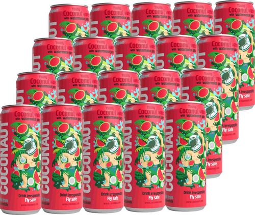 (x20) COCONAUT Woda Kokosowa z Sokiem Arbuzowym 320ml na Arena.pl