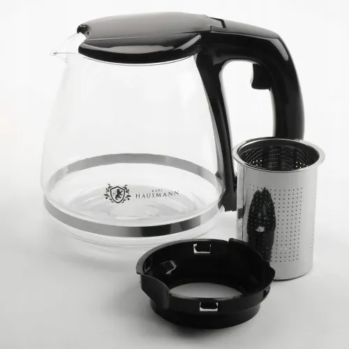 DZBANEK SZKLANY Z STALOWYM ZAPARZACZEM ZAPARZACZ DO HERBATY ZIÓŁ 1100 ML na Arena.pl