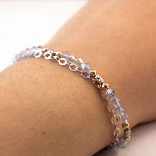 "Bransoletka HEMATYT SWAROVSKI 925" na Arena.pl