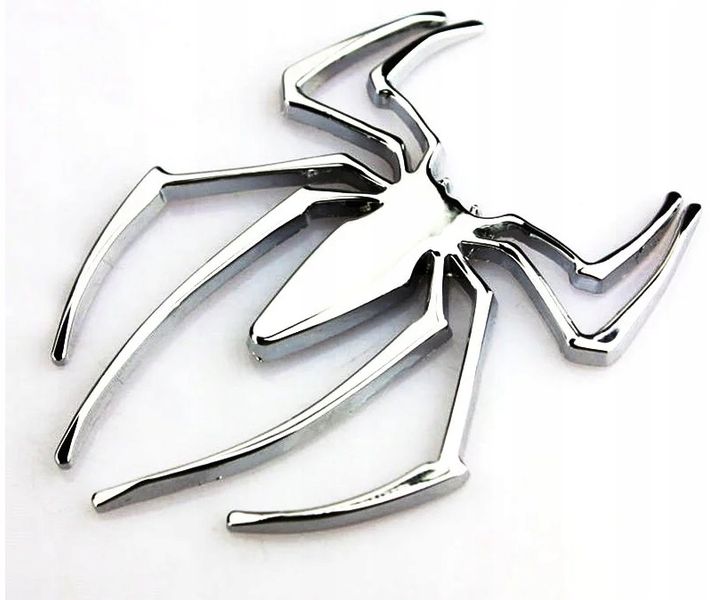 Emblemat 3D Spider Man Pająk Tuning Chrom Ozdoba do Auta na Deskę Znaczek zdjęcie 13