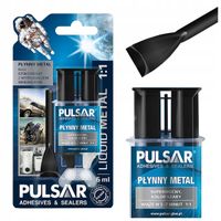 KLEJ DO METALU PŁYNNY METAL SPAWANIE NA ZIMNO EPOKSYDOWY PULSAR 6 ml