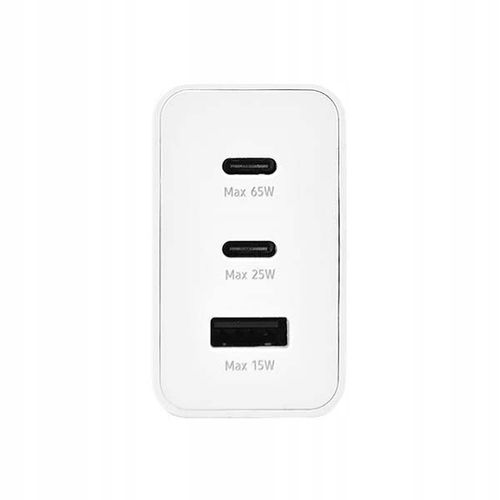 ŁADOWARKA SIECIOWA PD 2xUSB-C 1xUSB do GALAXY S22 23 24 EPT650 65W na Arena.pl