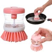 Szczotka dozownik pojemnik na płyn do mycia naczyń myjka kuchenna