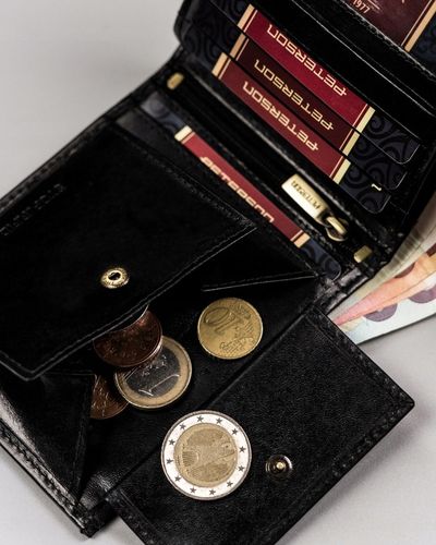 PETERSON modny portfel skórzany męski nubuk RFID na Arena.pl