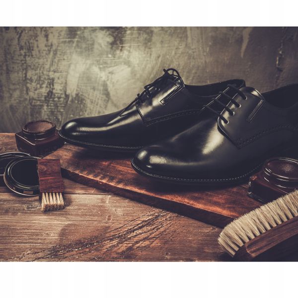 Zestaw do Czyszczenia Butów ze Skóry Mleczko Tłuszcz Impregnat Tłuszcze 210 zdjęcie 8