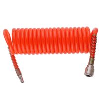 wąż spiralny 5m przewód pneumatyczny 8mm 8x12mm kompresora sprężarki 10bar