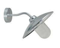 LAMPA ŚCIENNA KINKIET RONNY IP54 STAL OCYNKOWANA