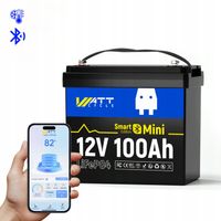 AKUMULATOR LiFePO4 12V 100Ah MINI Z BLUETOOTH DO FOTOWOLTAIKI, UPS, KAMPERA