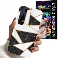 ETUI CASE DO REALME 7 - MARMUREK GEOMETRIA WZORY DLA KOBIET
