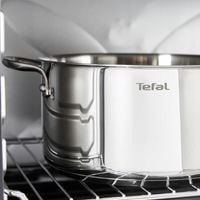 Garnki pokrywki TEFAL Infinite 20/24 3.1/5.4 L patelnie 24/28 INDUKCJA stal