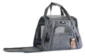 Transporter dla kota psa do 7 kg szary torba PETVENTURE 45x25x34cm