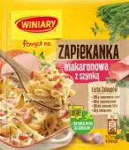 WINIARY POMYSŁ NA ZAPIEKANKĘ MAKARON Z SZYNKĄ 35G