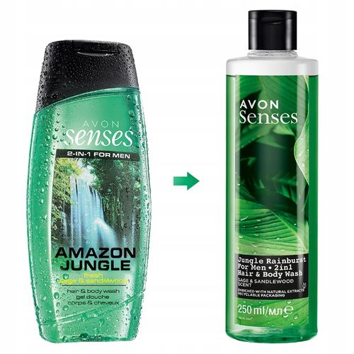 Avon – żel pod prysznic Jungle Rainburst 250ml na Arena.pl